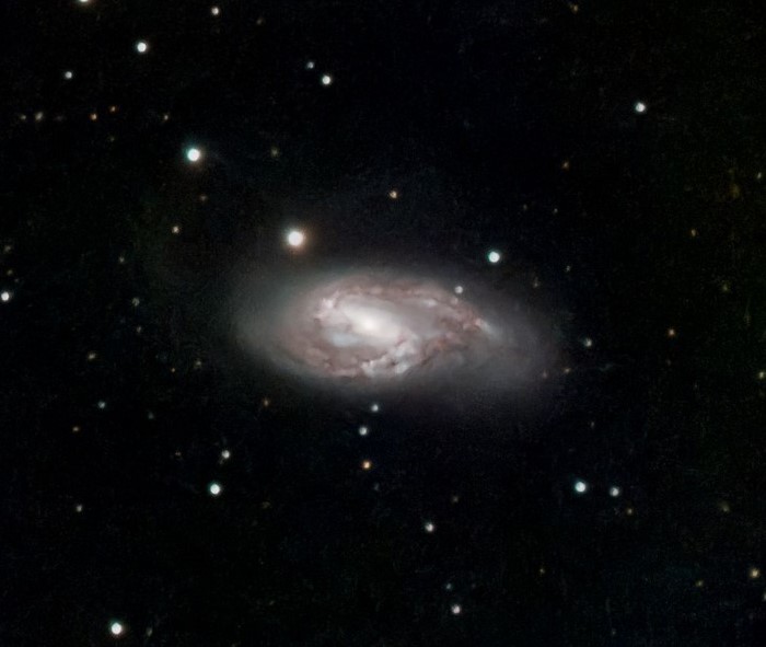 Spiral Galaxy in Leo